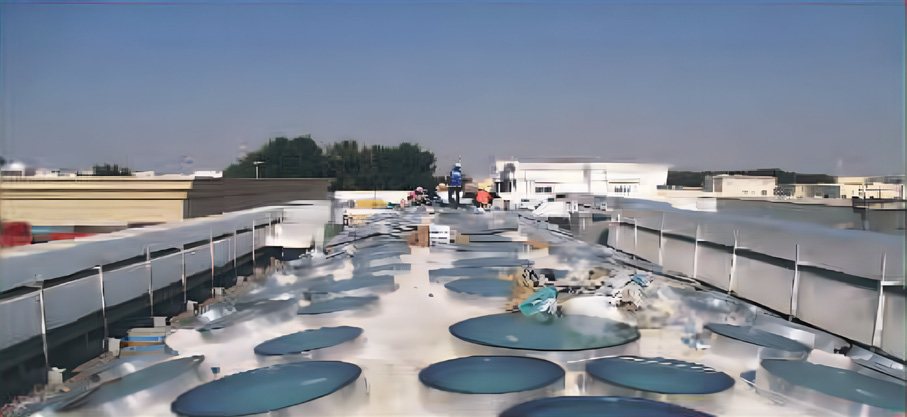 Rooftop skylights, Matajer Al Juraina Mall Expansion, Sharjah