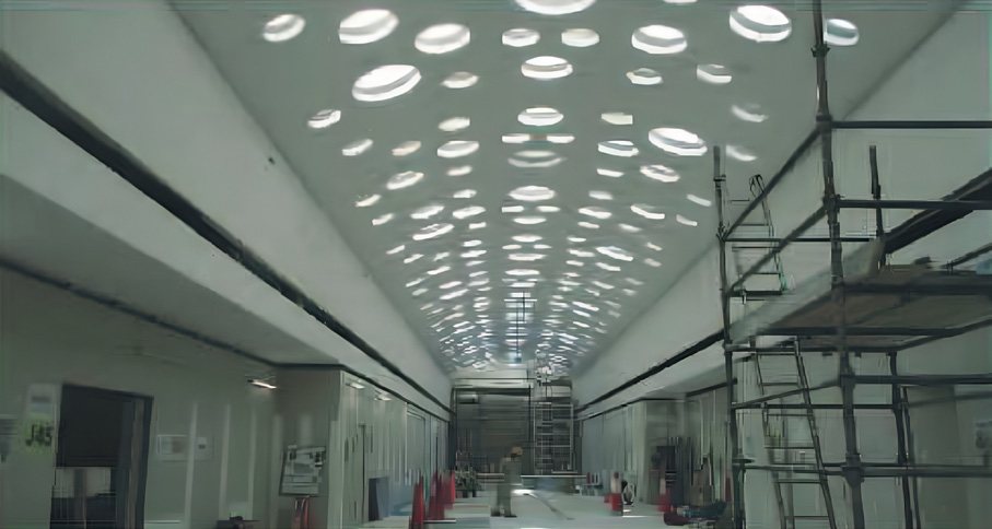 Skylight works, Matajer Al Juraina Mall Expansion, Sharjah